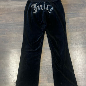 Juicy Couture OG Big Bling Velour Track Pants